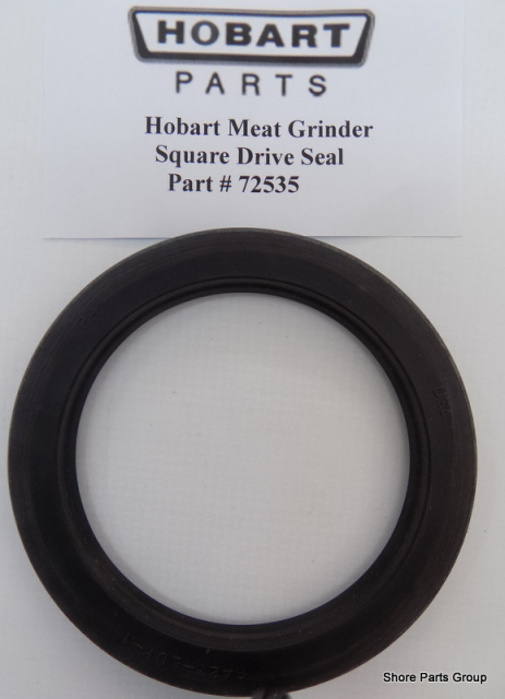 Hobart Meat Grinder Part # 72535 Models 4056E & 4156 Square Drive Seal  